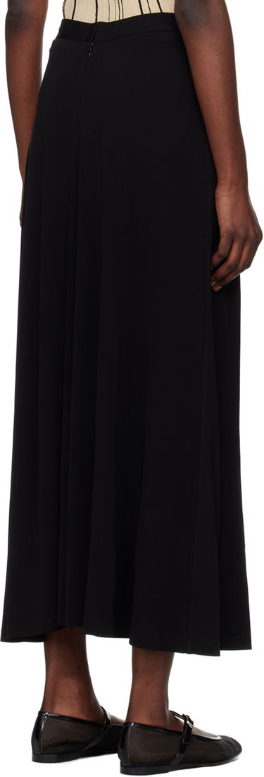 Nederdel TOTEME TOTEME Fluid Maxi Skirt Sort | 242-WRB1678-FB0162, 2
