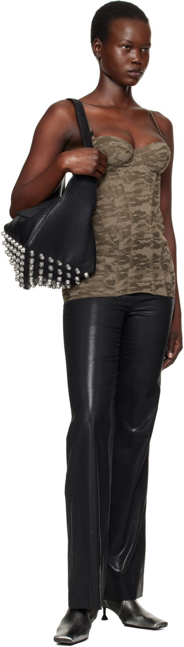 Bukser Diesel Black P-Lumys Flare Pants Sort | A16558 0NKBV, 3