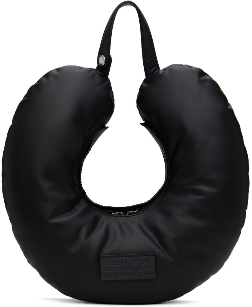 Håndtaske Maison Margiela MM6 Maison Margiela Travel Pillow Bag Sort | SB6WD0034 P7179