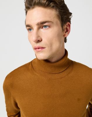 Sweater Wrangler Wrangler Turtleneck Sweater Brun | 112357293:XXL, 1