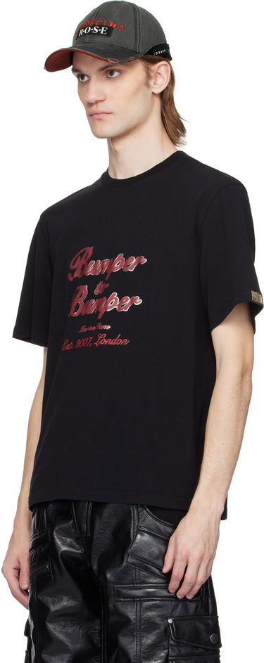 T-shirt Martine Rose Martine Rose Bumper to Bumper Classic T-Shirt Sort | 603JE03001E, 3