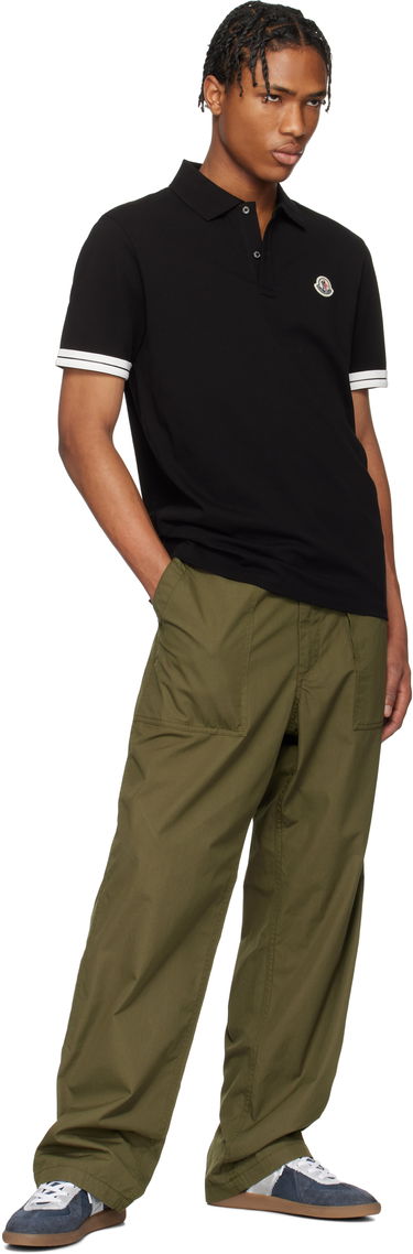 Polo skjorte Moncler Moncler Archivio Short Sleeve Polo Sort | K10918A0002789ALK, 3