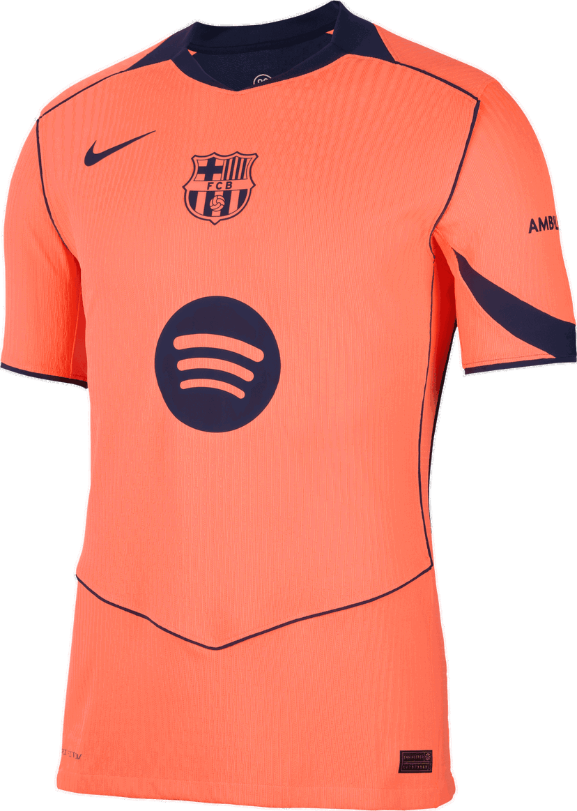 Jersey Nike FC Barcelona Authentic Dri-FIT ADV 3rd Jersey Orange | hm3193-855