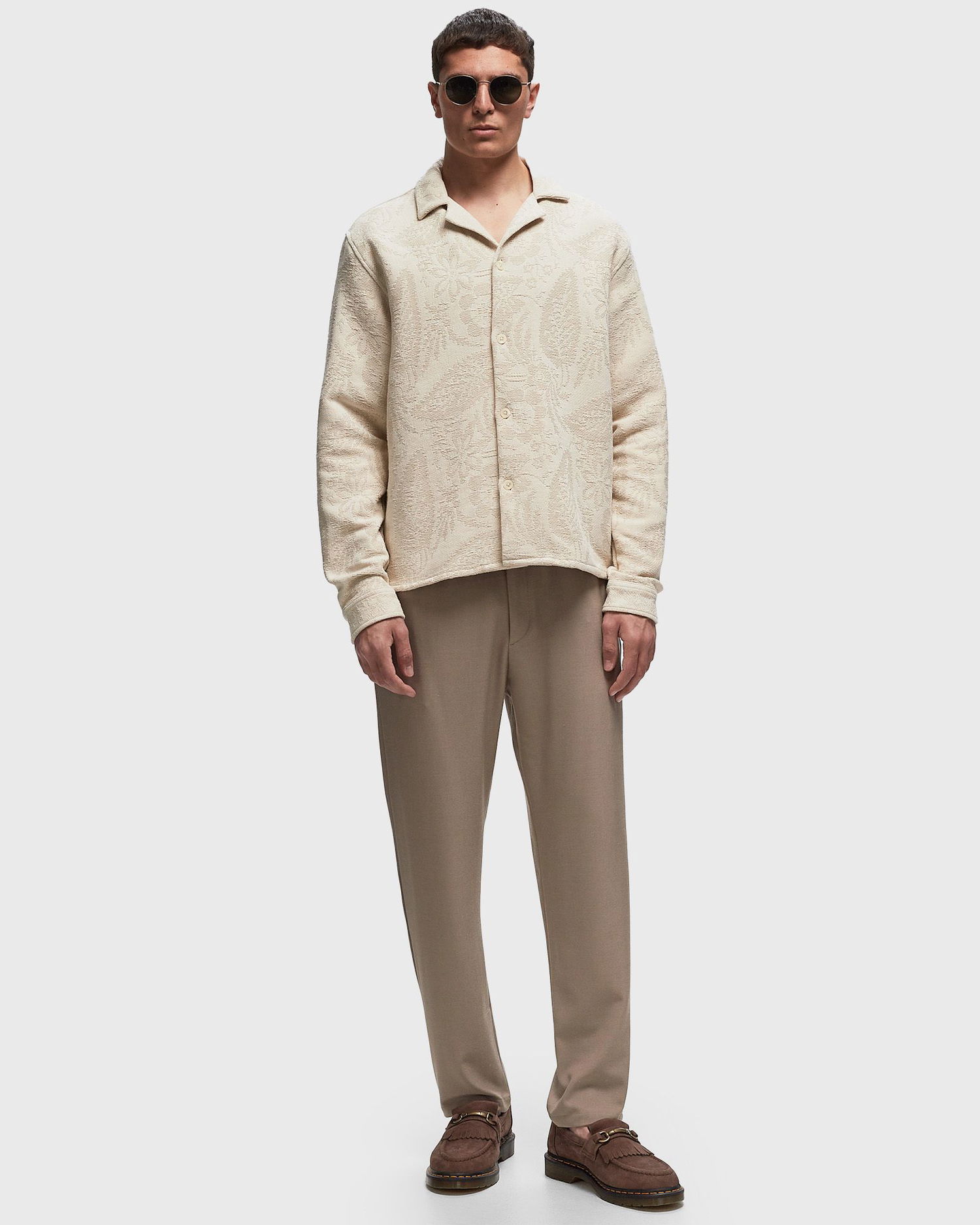 Skjorte Les Deux Jaxon Overshirt Beige | LDM640093-215215, 1