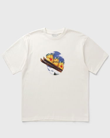 T-shirt Drôle de Monsieur T-Shirt Ski Hvid | I-TS280-CO195-OW, 0
