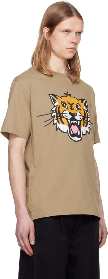 T-shirt KENZO Happy Tiger Graphic T-Shirt Sort | FF55TS5334SG, 4