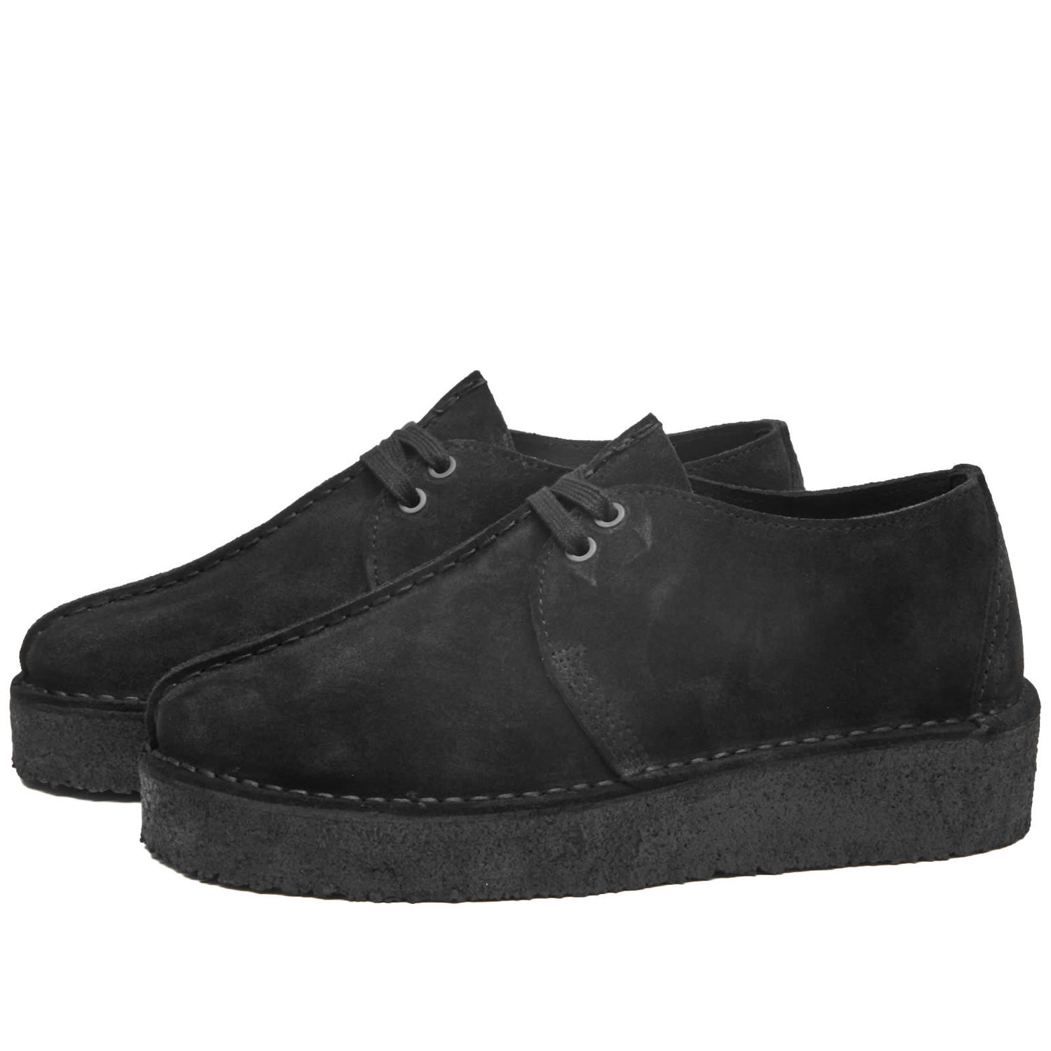 Sneakers og sko Clarks Trek Wedge Shoes Sort | 26174019, 0