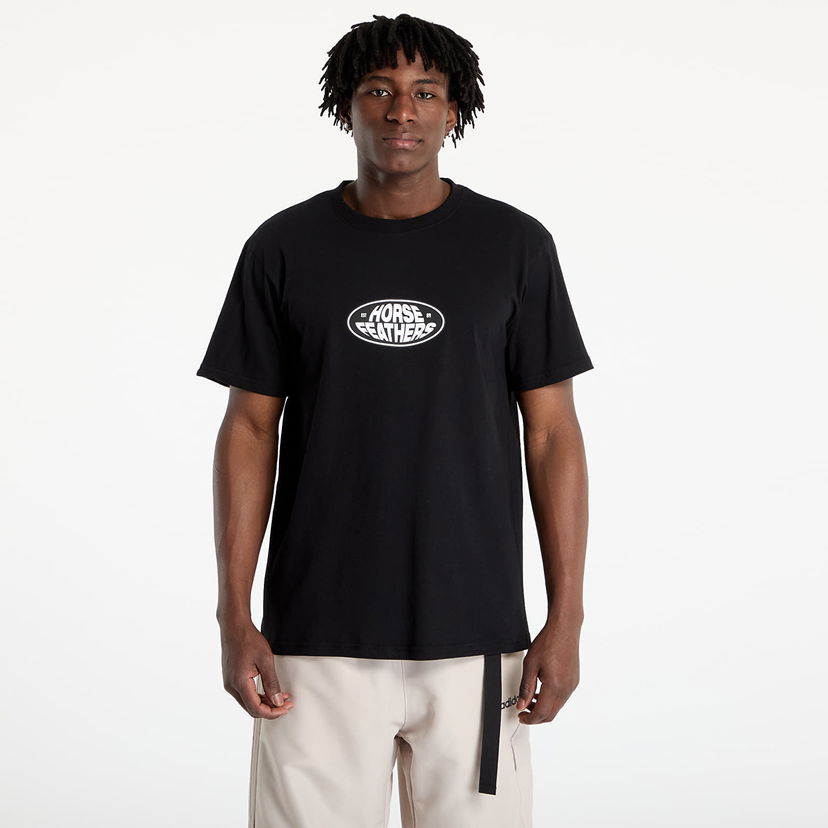 T-shirt Horsefeathers Horsefeathers Dynamo T-Shirt Sort | SM1381A