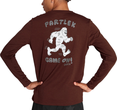 T-shirt Saysky Saysky Statement Pace Long Sleeve T-Shirt Brun | omrls20c5008-omrls20c5008, 1