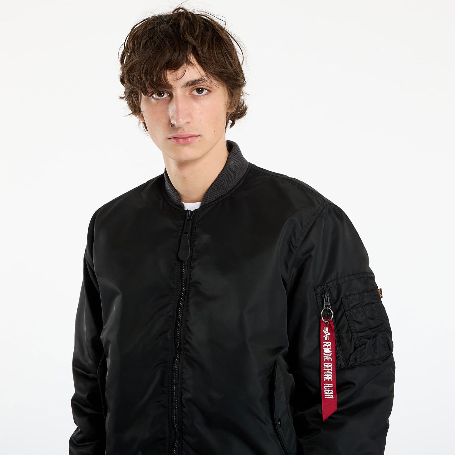 Bomberjakke Alpha Industries Bomber Jacket MA-1 Distressed Sort | 258128-03, 1