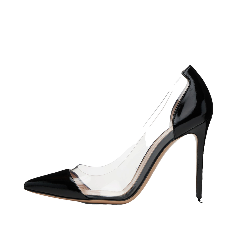 Sneakers og sko Gianvito Rossi Plexi 85 Pumps Sort | G20140-15RIC-NUG