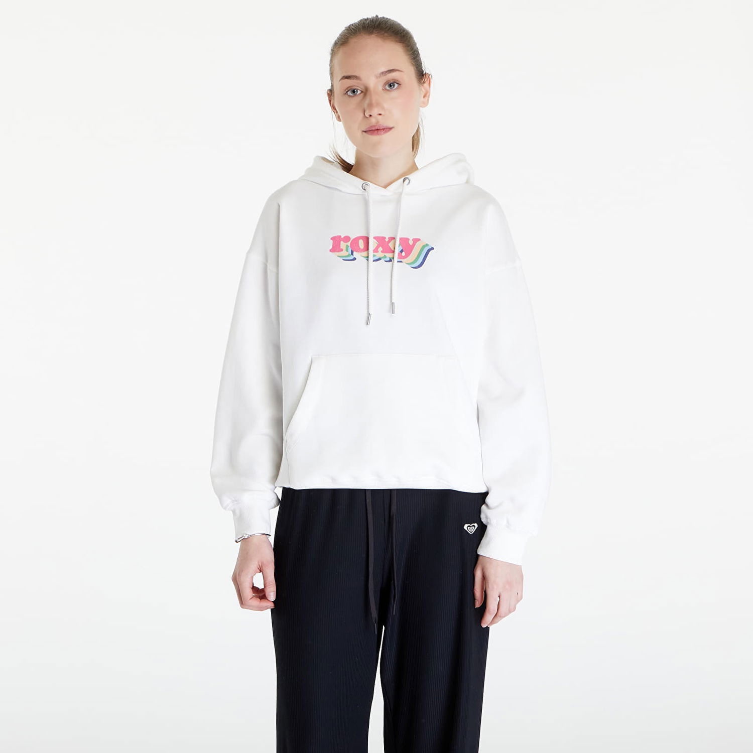 Sweatshirt Roxy Thats Rad White Hvid | ERJFT04803-WBK0, 0