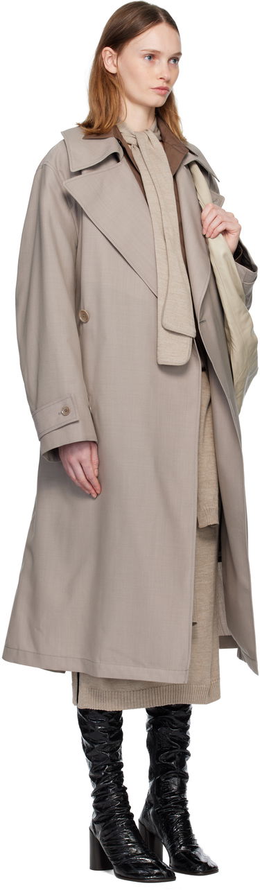Trenchcoat LEMAIRE Detachable Lining Trench Coat Beige | CO1127 LF414, 1
