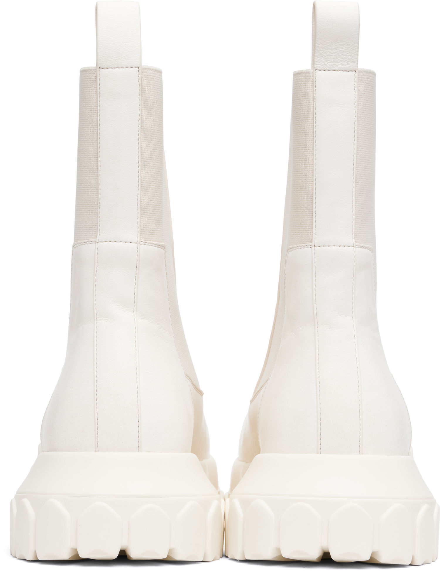 Sneakers og sko Rick Owens Rick Owens Concordians Beatle Bozo Tractor Chelsea Boots Hvid | RU02E1881 LBH, 1