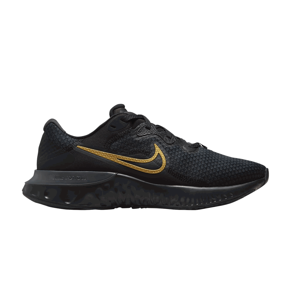Sneakers og sko Nike Renew Run 2 "Black Metallic Gold" Sort | CU3504-010, 0