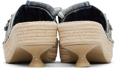 Kjole Diesel Diesel D-Ibiza Heeled Sandals Blå | Y03568 P8100, 1