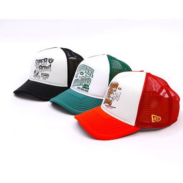 Hat New Era San Francisco 49ers NFL Super Bowl 9FORTY Trucker Cap One Size (56-59 cm) Rød | 60595295, 5