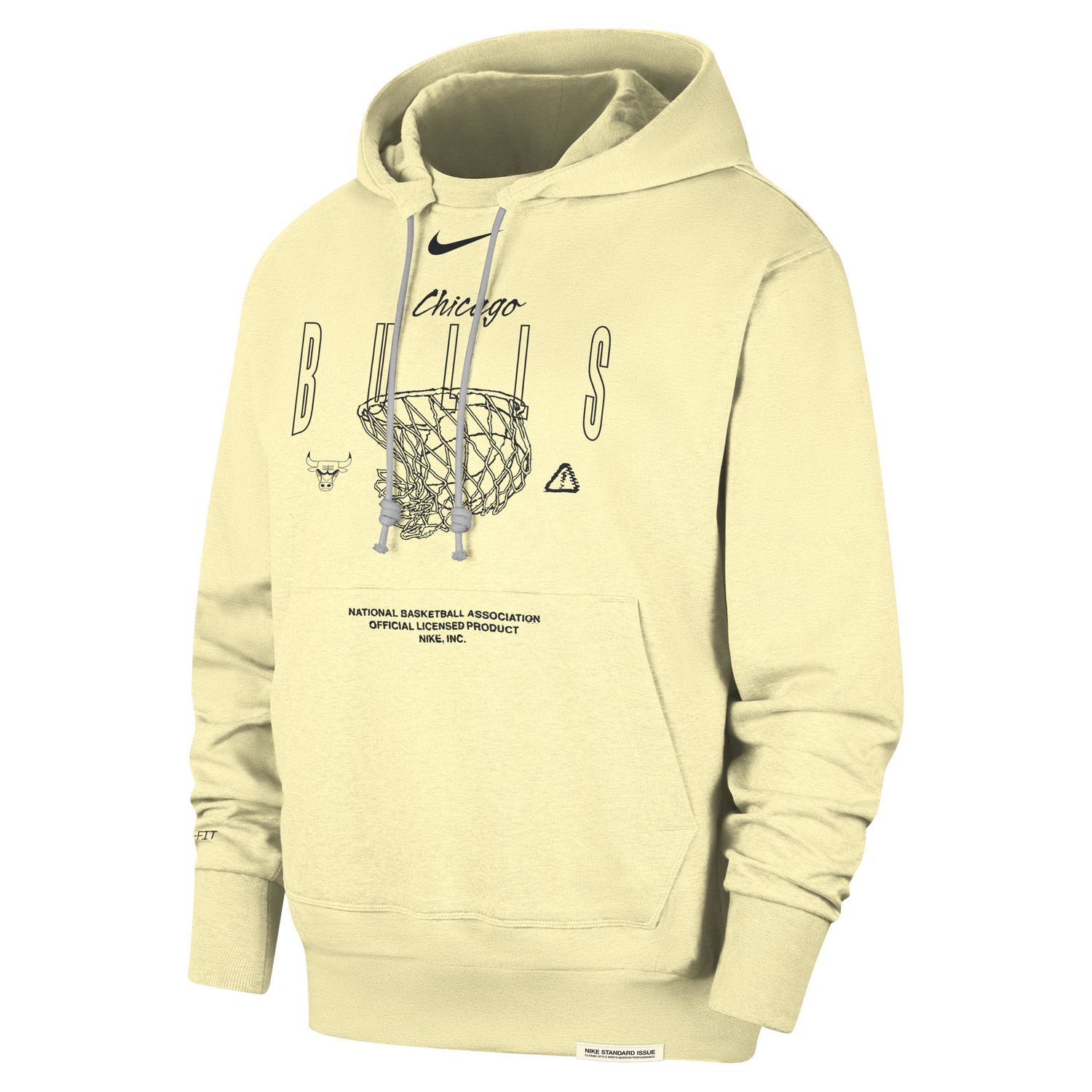 Sweatshirt Nike Dri-FIT NBA Chicago Bulls Standard Issue Brun | FB4271-744, 0