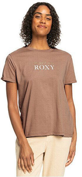 T-shirt Roxy Noon Ocean Brun | ERJZT05490-CKL0, 0