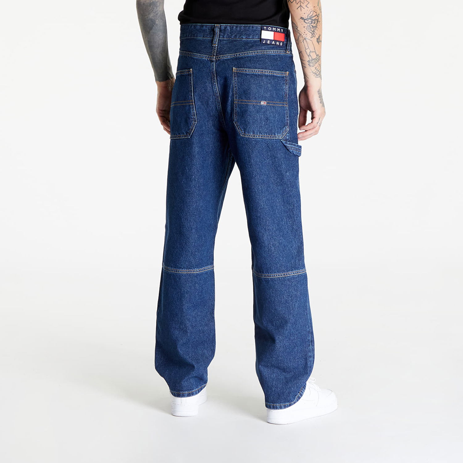 Jeans Tommy Hilfiger Tommy Jeans Skater Jean Workwear Denim Dark Mørkeblå | DM0DM17462 1BK, 1