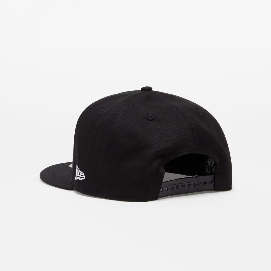 Kasket New Era Snapback Script Team 9Fifty Brooklyn Nets Sort | 60285204, 1
