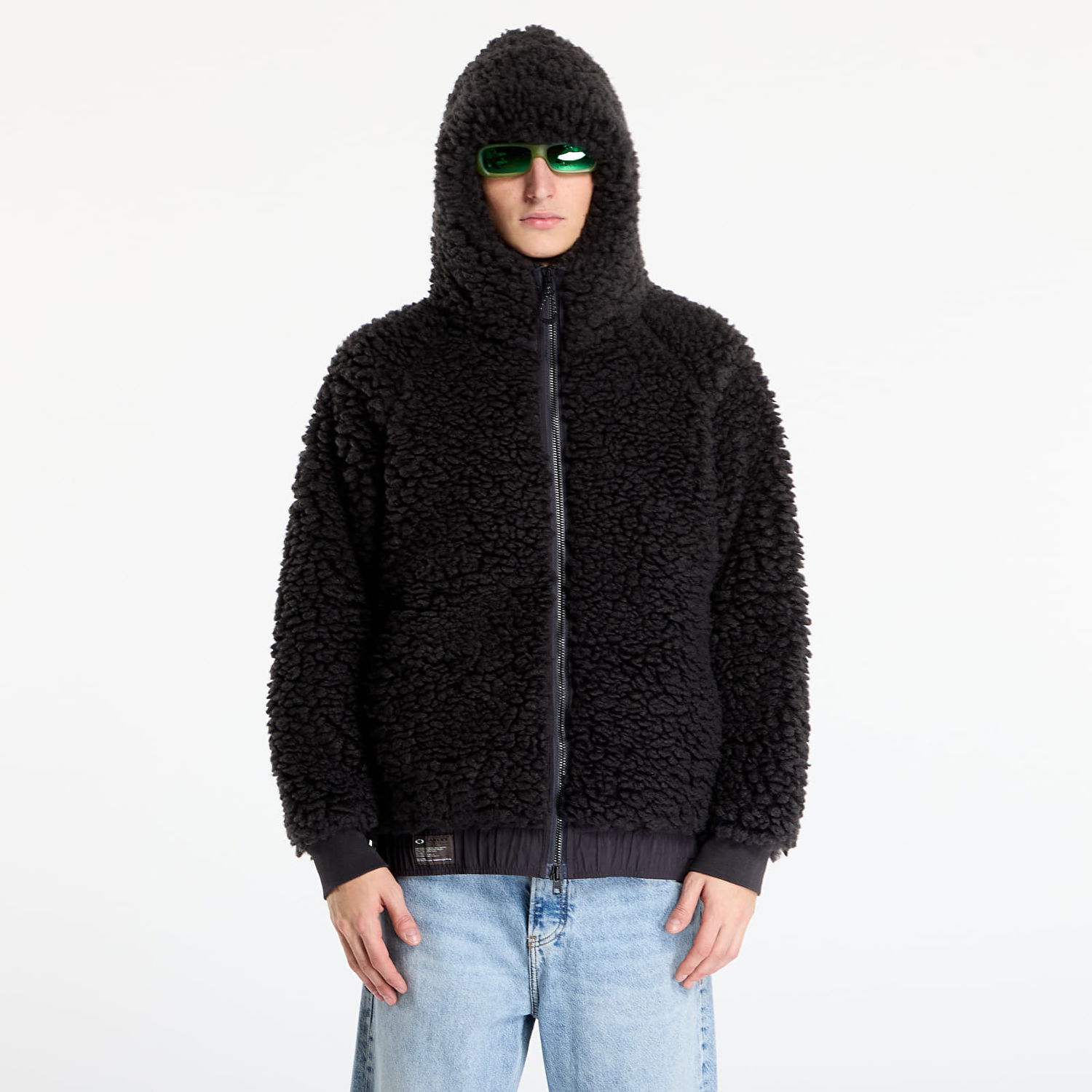 Jakke OAKLEY Fgl Link Boa Hooded Sherpa Jacket Sort | FOA408121-01N, 0