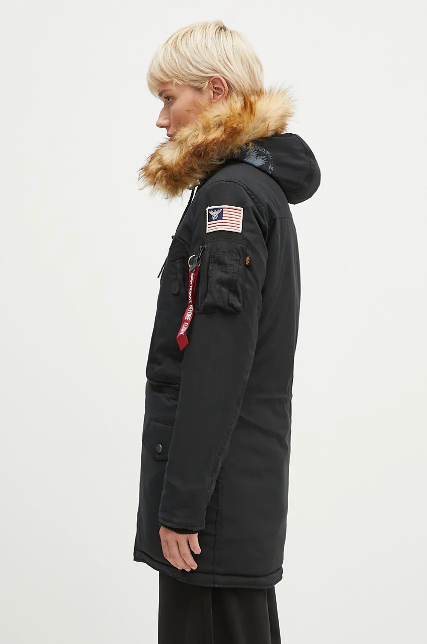 Parka Alpha Industries Polar Jacket Parka Sort | 123002, 1