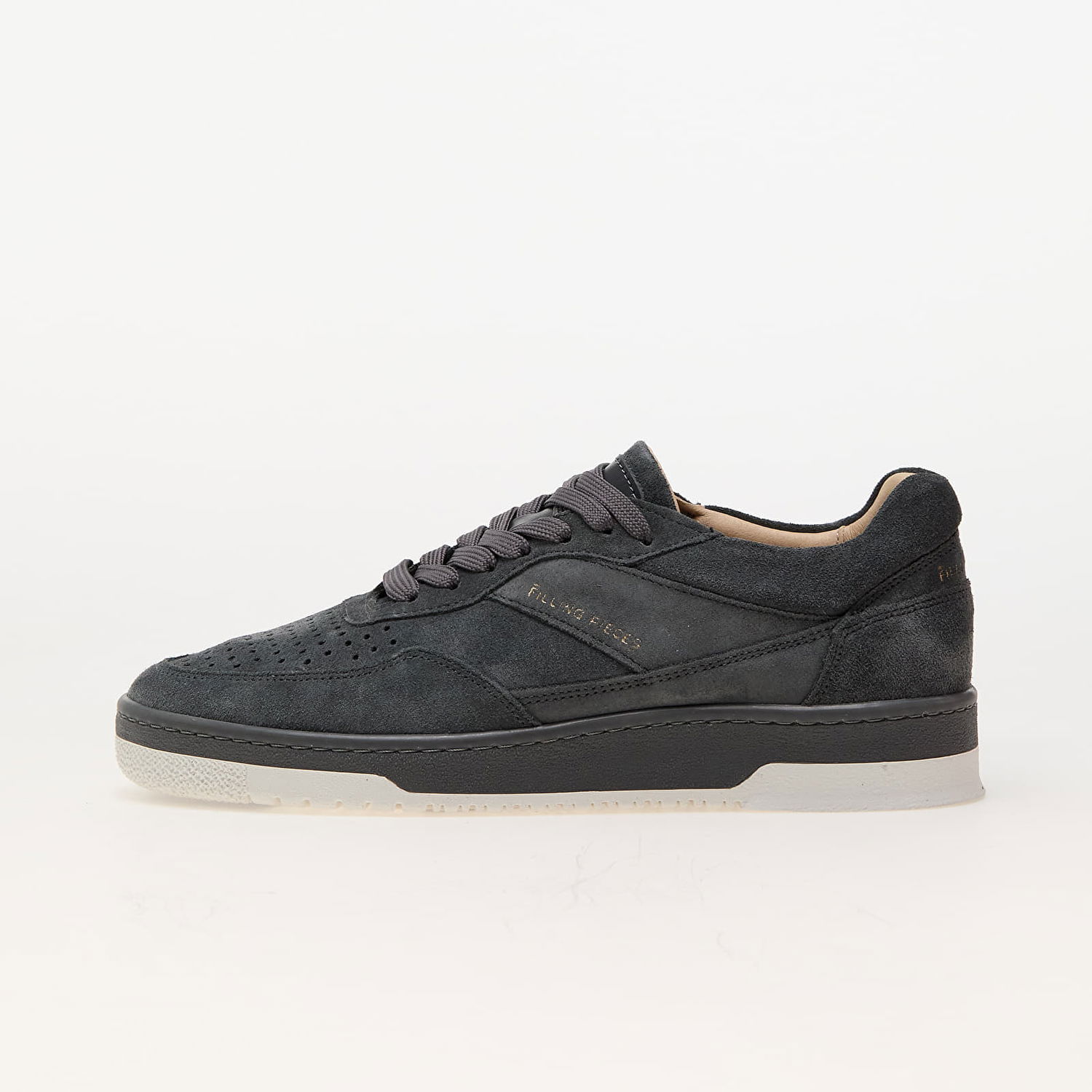 Sneakers og sko Filling Pieces Ace Suede Dark Grey Grå | 70022791874, 0