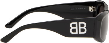 Solbriller Balenciaga Signature Square Sunglasses Sort | BB0395S-001, 3