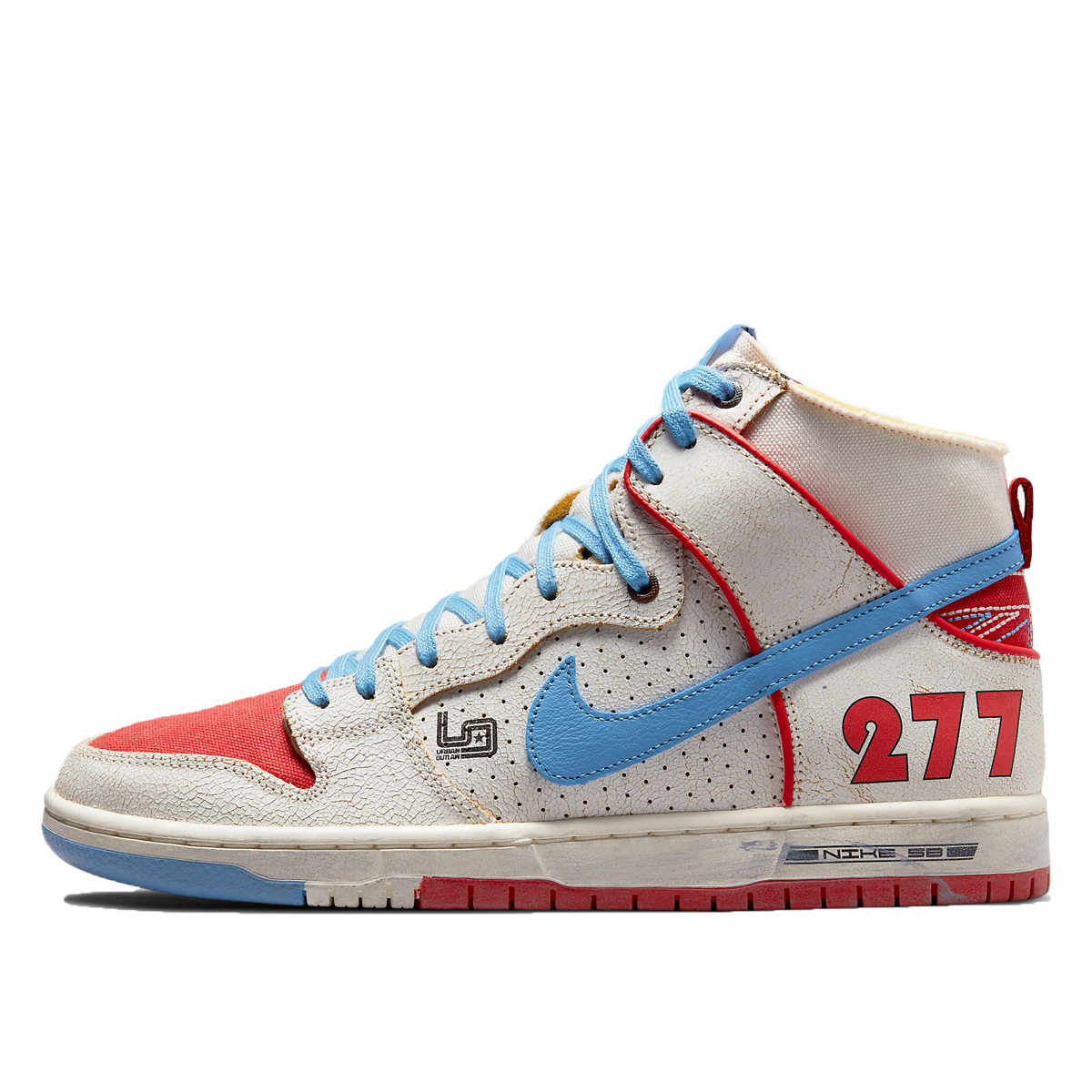 Sneakers og sko Nike SB Dunk High Pro Ishod Wair x Magnus Walker Hvid | DH7683-100, 1