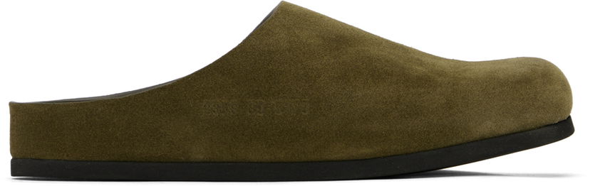 Tøj Common Projects Common Projects Clog Slip-On Loafers Grøn | ARTICLE 2358