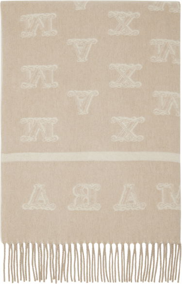 Tørklæde Max Mara Max Mara Wsklause Scarf Beige | 2424546302600 MM02254, 1