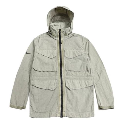 Parka Nike Lab Tech Pack Men's Hooded Jacket Grøn | BV4431-371