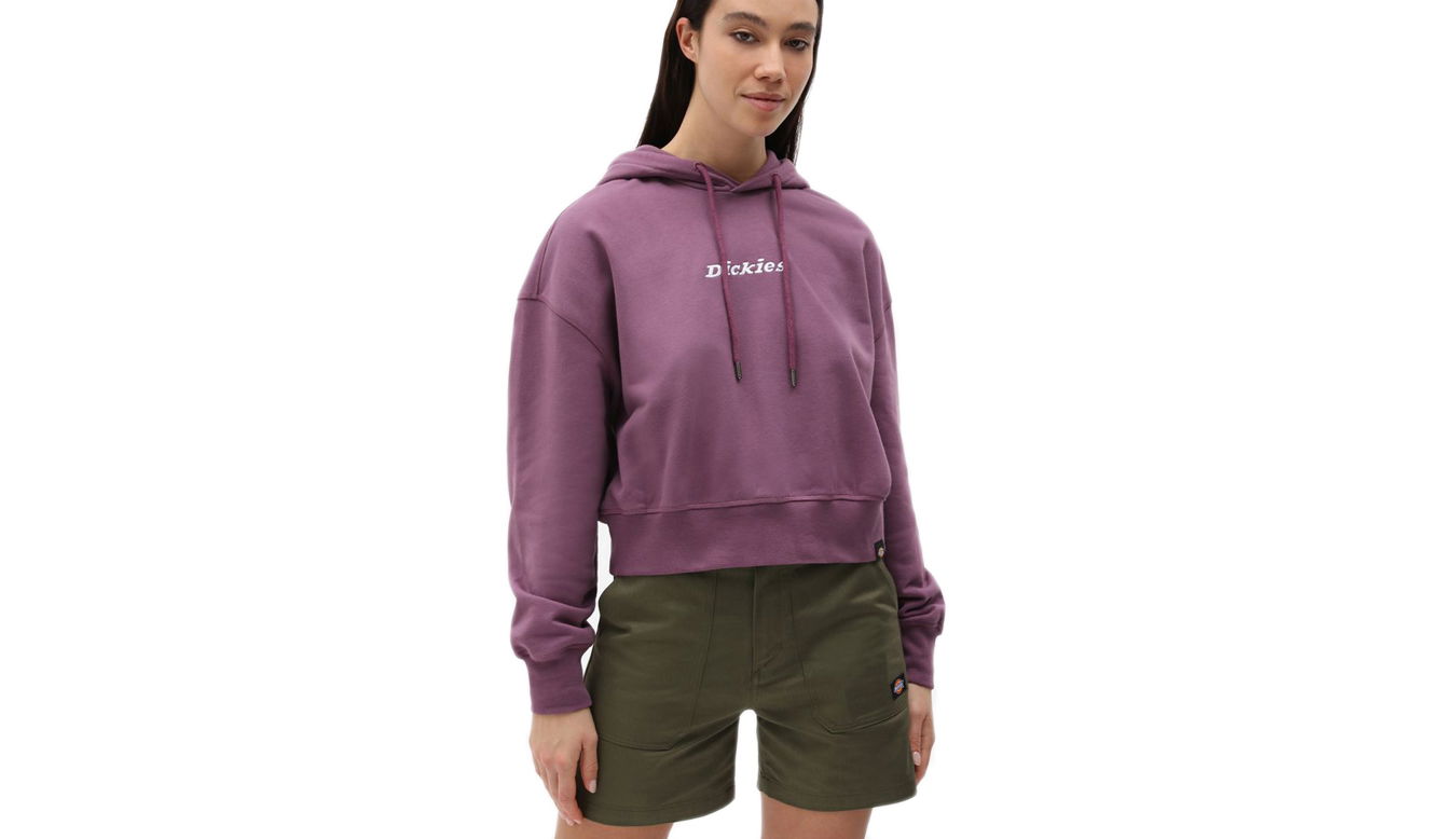 Sweatshirt Dickies Loretto Hoodie Lyserød | DK0A4XBOB65, 0