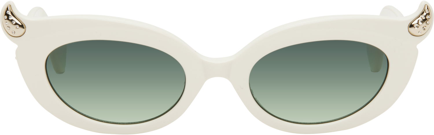 Solbriller Vivienne Westwood Vivienne Westwood Soo Sunglasses Hvid | VW5099, 0