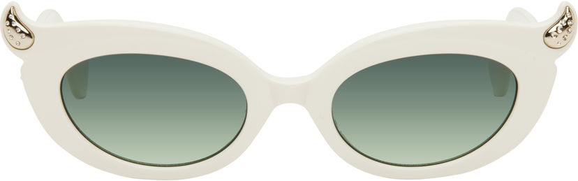 Solbriller Vivienne Westwood Vivienne Westwood Soo Sunglasses Hvid | VW5099