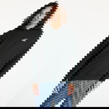 Sweatshirt DAILY PAPER Smoothie Hoodie Jet Black Sort | 2421047, 0