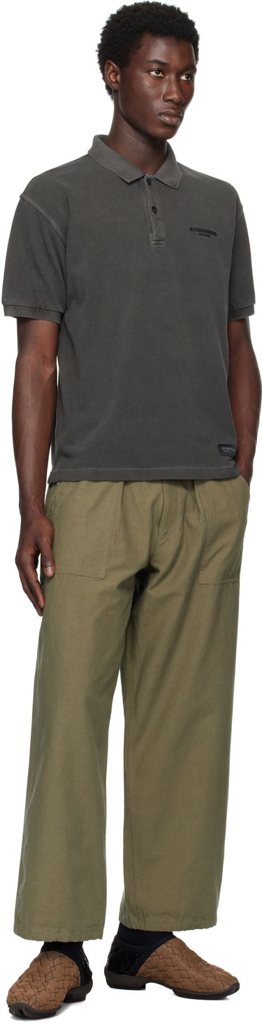 Polo skjorte Neighborhood Neighborhood Pigment Dyed Short Sleeve Polo Grå | 251FPNH-CSM14, 3