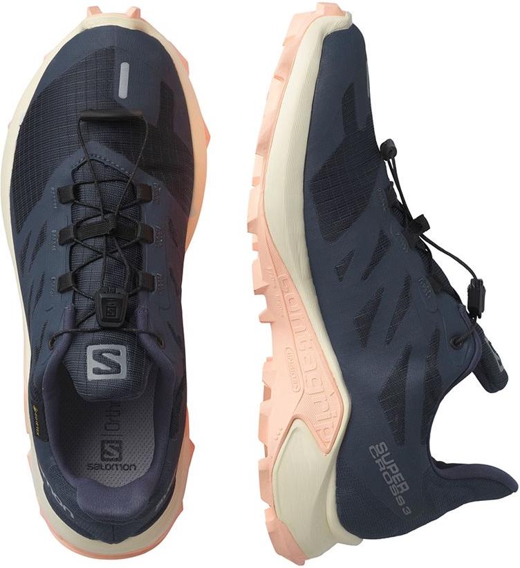 Sneakers og sko Salomon Supercross 3 GTX W In Mørkeblå | l41456400, 1