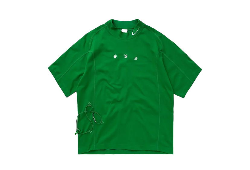 Skjorte Nike x Off-White Tee Green Grøn | DV4401-389