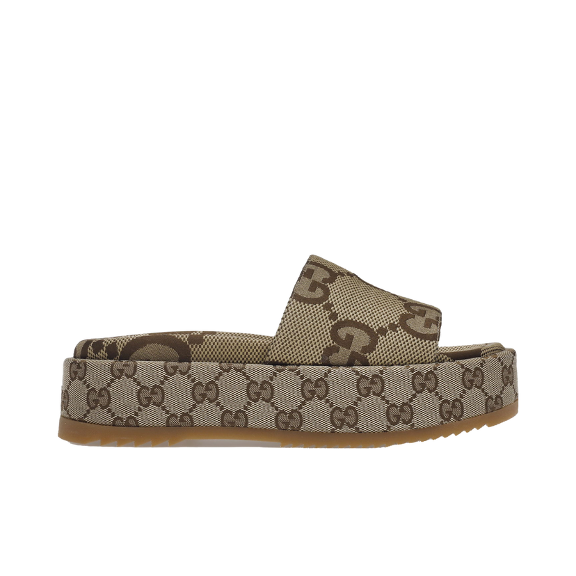 Sneakers og sko Gucci Angelina Platform 55mm Sandal Beige | 623212 UKO00 2580