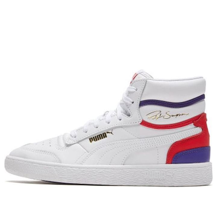 Sneakers og sko Puma Ralph Sampson Mid Hvid | 370847-10, 0