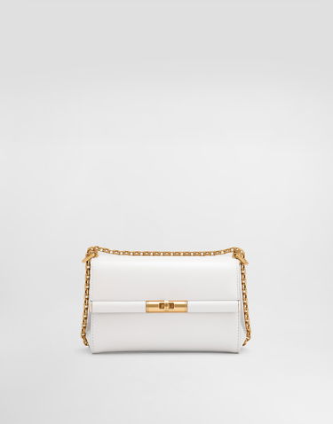 Skuldertaske Dolce & Gabbana Dolce & Gabbana Marlene Shoulder Bag Hvid | BB7766A3G1980002, 0