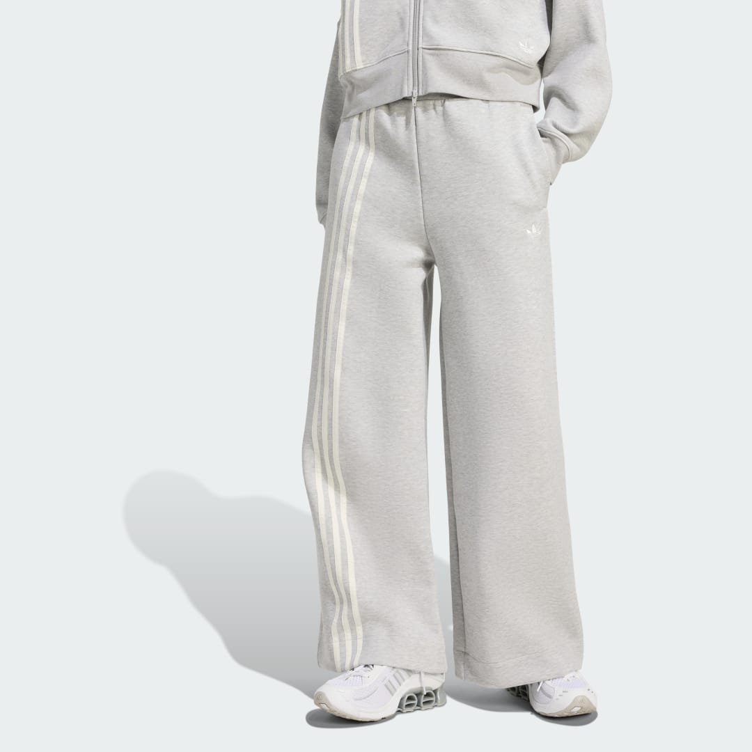 Bukser adidas Performance Off Placed 3-Stripes Wide Leg Pants Grå | KA0833, 0