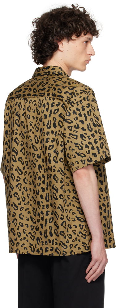 Skjorte WACKO MARIA WACKO MARIA x Dickies Leopard Print Work Shirt Brun | 25SS-WMS-DC02, 2