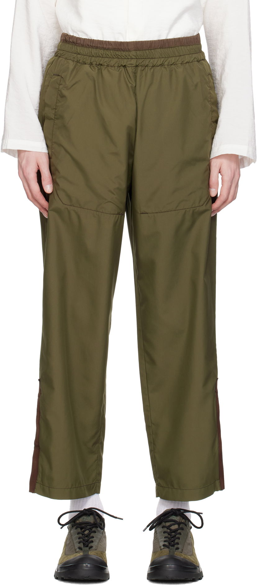 Joggingbukser Ranra RANRA Seeds Mini Ripstop Trousers Grøn | AMSS25PA01552