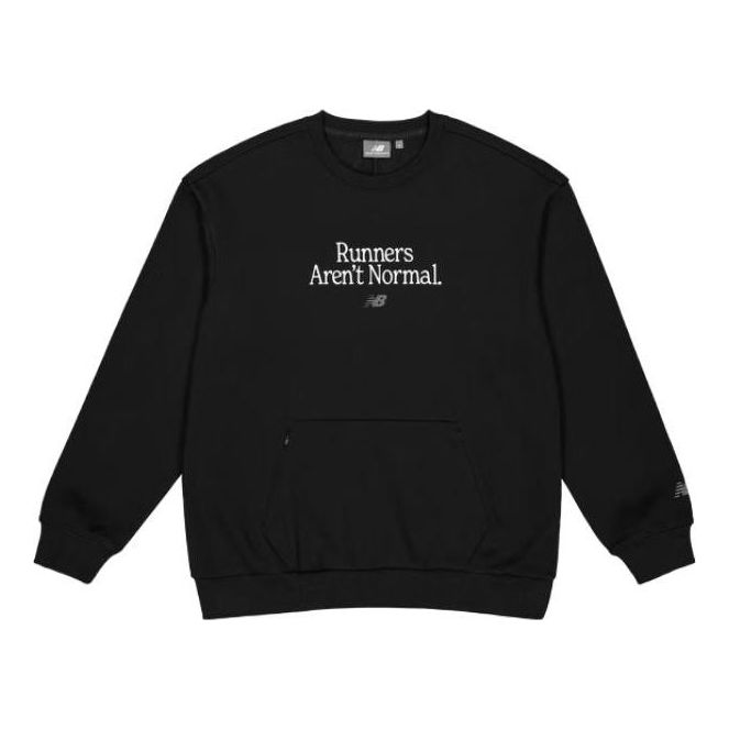 Sweater New Balance Pullover With Pocket Sort | NCD45101-BK