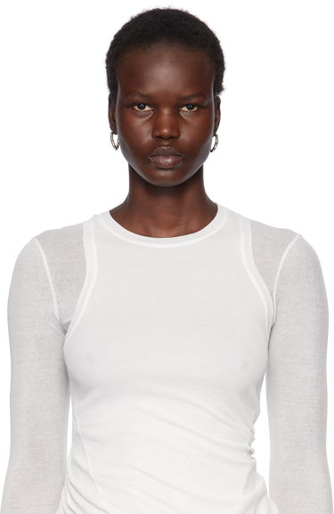Øreringe Jil Sander Jil Sander Molten Hoop Earrings Metalisk | J11VG0256_P6959, 2