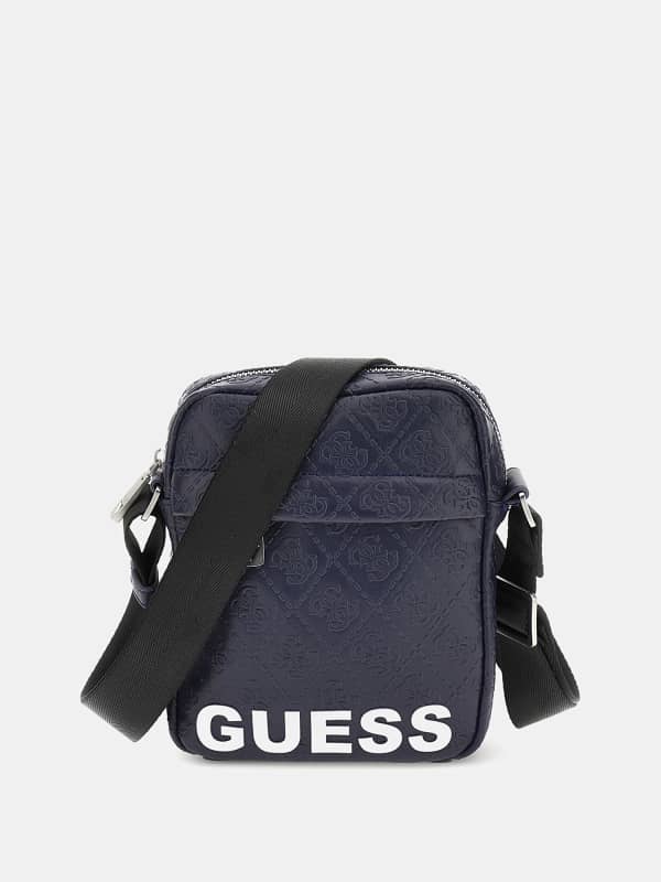Håndtaske GUESS Venezia 4G Logo Mini Crossbody Bag Sort | HMVELOP4293, 0