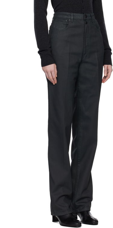 Jeans LEMAIRE High Waisted Straight Jeans Sort | PA1229 LD1059, 1